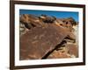 Rock Engravings, Huab River Valley, Torra Conservancy, Damaraland, Namibia, Africa-Sergio Pitamitz-Framed Photographic Print