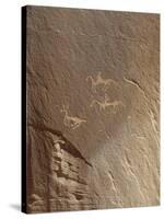 Rock Engravings, Ledge Ruin, Canyon De Chelly National Monument, Arizona, USA-null-Stretched Canvas