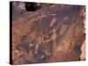 Rock Engravings, UNESCO World Heritage Site, Twyfelfontein, Namibia, Africa-Peter Groenendijk-Stretched Canvas