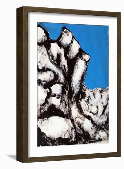 Rock Face, 2011-Rob Woods-Framed Giclee Print