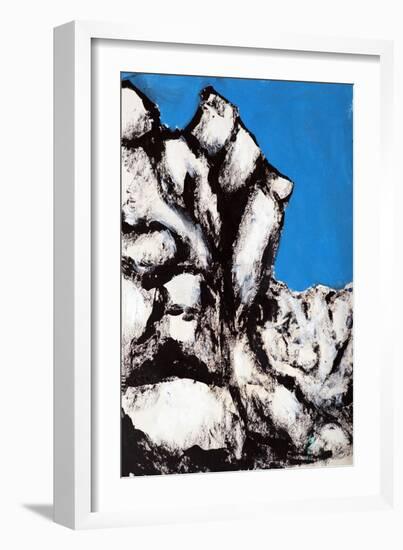 Rock Face, 2011-Rob Woods-Framed Giclee Print