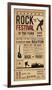 Rock Festival-The Vintage Collection-Framed Giclee Print