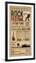 Rock Festival-The Vintage Collection-Framed Giclee Print