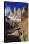 Rock Formation at Tierra Del Fuego National Park, Chile, Latin America-Nick Wood-Stretched Canvas