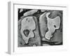 Rock Formation, c.1950-Brett Weston-Framed Photographic Print