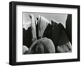 Rock Formation, c. 1965-Brett Weston-Framed Photographic Print