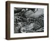 Rock Formation, c. 1970-Brett Weston-Framed Photographic Print