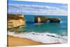 Rock Formation called London Bridge, Port Campbell National Park, Great Ocean Road, Australia-null-Stretched Canvas