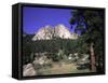 Rock Formation Called the Book in Estes National Park, Colorado-Michael Brown-Framed Stretched Canvas