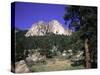 Rock Formation Called the Book in Estes National Park, Colorado-Michael Brown-Stretched Canvas