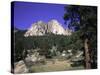 Rock Formation Called the Book in Estes National Park, Colorado-Michael Brown-Stretched Canvas