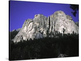 Rock Formation Called the Book in Estes National Park, Colorado-Michael Brown-Stretched Canvas