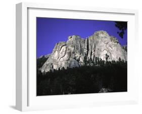 Rock Formation Called the Book in Estes National Park, Colorado-Michael Brown-Framed Premium Photographic Print