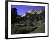 Rock Formation Called the Book in Estes National Park, Colorado-Michael Brown-Framed Photographic Print