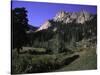 Rock Formation Called the Book in Estes National Park, Colorado-Michael Brown-Stretched Canvas