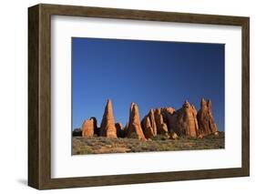Rock Formation, Devils Garden Trailhead, Arches National Park, Moab, Utah, United States of America-Peter Barritt-Framed Photographic Print