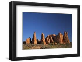 Rock Formation, Devils Garden Trailhead, Arches National Park, Moab, Utah, United States of America-Peter Barritt-Framed Photographic Print