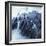 Rock Formation in Fog-Micha Pawlitzki-Framed Photographic Print