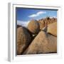 Rock Formation in Joshua Tree National Park-Micha Pawlitzki-Framed Photographic Print