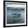 Rock Formation in Ocean-Micha Pawlitzki-Framed Photographic Print