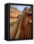 Rock formation in the Paria Canyon, Utah-Roland Gerth-Framed Stretched Canvas