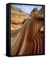 Rock formation in the Paria Canyon, Utah-Roland Gerth-Framed Stretched Canvas