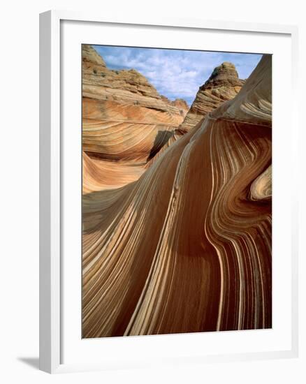 Rock formation in the Paria Canyon, Utah-Roland Gerth-Framed Photographic Print