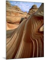 Rock formation in the Paria Canyon, Utah-Roland Gerth-Mounted Photographic Print