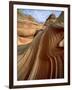 Rock formation in the Paria Canyon, Utah-Roland Gerth-Framed Photographic Print