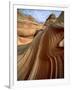 Rock formation in the Paria Canyon, Utah-Roland Gerth-Framed Photographic Print