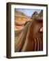 Rock formation in the Paria Canyon, Utah-Roland Gerth-Framed Photographic Print