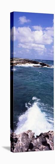 Rock Formation in the Sea, Cozumel, Mexico-null-Stretched Canvas