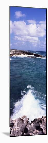 Rock Formation in the Sea, Cozumel, Mexico-null-Mounted Photographic Print