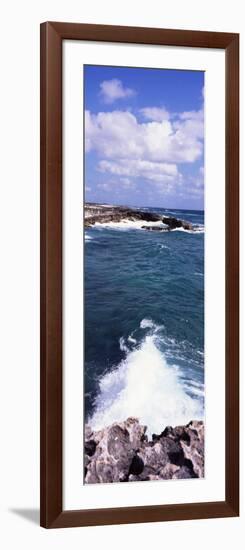 Rock Formation in the Sea, Cozumel, Mexico-null-Framed Photographic Print