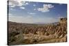 Rock Formation Near Goreme, Cappadocia, Anatolia, Turkey, Asia Minor, Eurasia-Simon Montgomery-Stretched Canvas