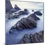 Rock Formation on Coast-Micha Pawlitzki-Mounted Photographic Print