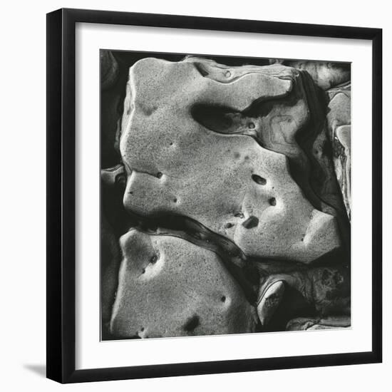 Rock Formation, Point Lobos, California, 1969-Brett Weston-Framed Photographic Print