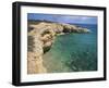 Rock Formations Along South Eastern Shore of the Island of Koufounissia, Lesser Cyclades, Greece-Richard Ashworth-Framed Photographic Print