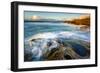 Rock Formations Along the Coastline Near Sunset Cliffs, San Diego, Ca-Andrew Shoemaker-Framed Photographic Print