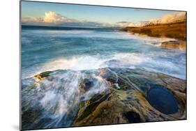 Rock Formations Along the Coastline Near Sunset Cliffs, San Diego, Ca-Andrew Shoemaker-Mounted Photographic Print
