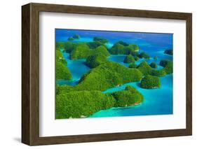 Rock Formations and Islets of the Rock Islands-Bob Krist-Framed Photographic Print