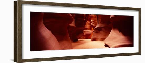 Rock Formations, Antelope Canyon, Lake Powell Navajo Tribal Park, Arizona, USA-null-Framed Photographic Print