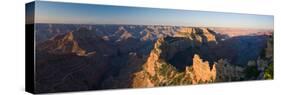 Rock Formations at a Canyon, North Rim, Grand Canyon National Park, Arizona, USA-null-Stretched Canvas