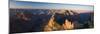 Rock Formations at a Canyon, North Rim, Grand Canyon National Park, Arizona, USA-null-Mounted Photographic Print