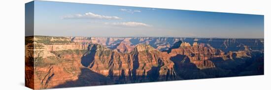 Rock Formations at a Canyon, North Rim, Grand Canyon National Park, Arizona, USA-null-Stretched Canvas