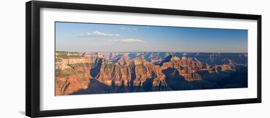 Rock Formations at a Canyon, North Rim, Grand Canyon National Park, Arizona, USA-null-Framed Photographic Print