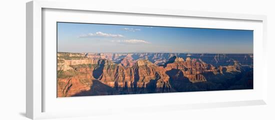 Rock Formations at a Canyon, North Rim, Grand Canyon National Park, Arizona, USA-null-Framed Photographic Print