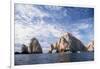 Rock Formations at Cape San Lucas-Neil Rabinowitz-Framed Photographic Print