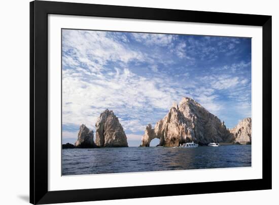 Rock Formations at Cape San Lucas-Neil Rabinowitz-Framed Photographic Print