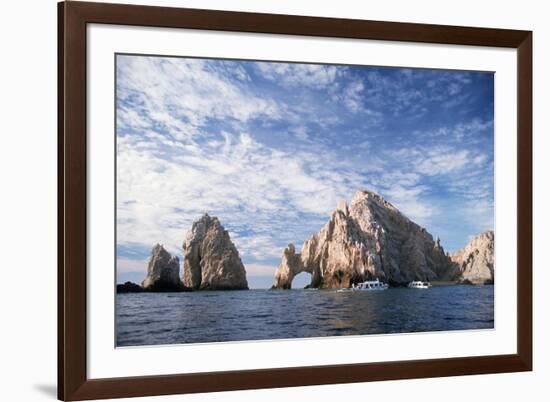 Rock Formations at Cape San Lucas-Neil Rabinowitz-Framed Photographic Print